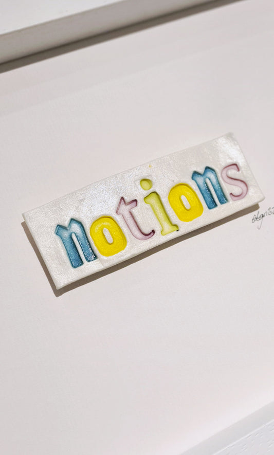 'Notions'