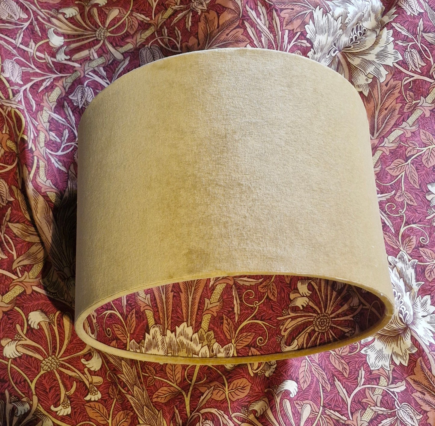 Our 'Barley Twist' 30cm Drum Shade