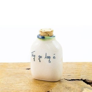 Message on Bottle Small: 'Tóg go Bog é' (take it easy).