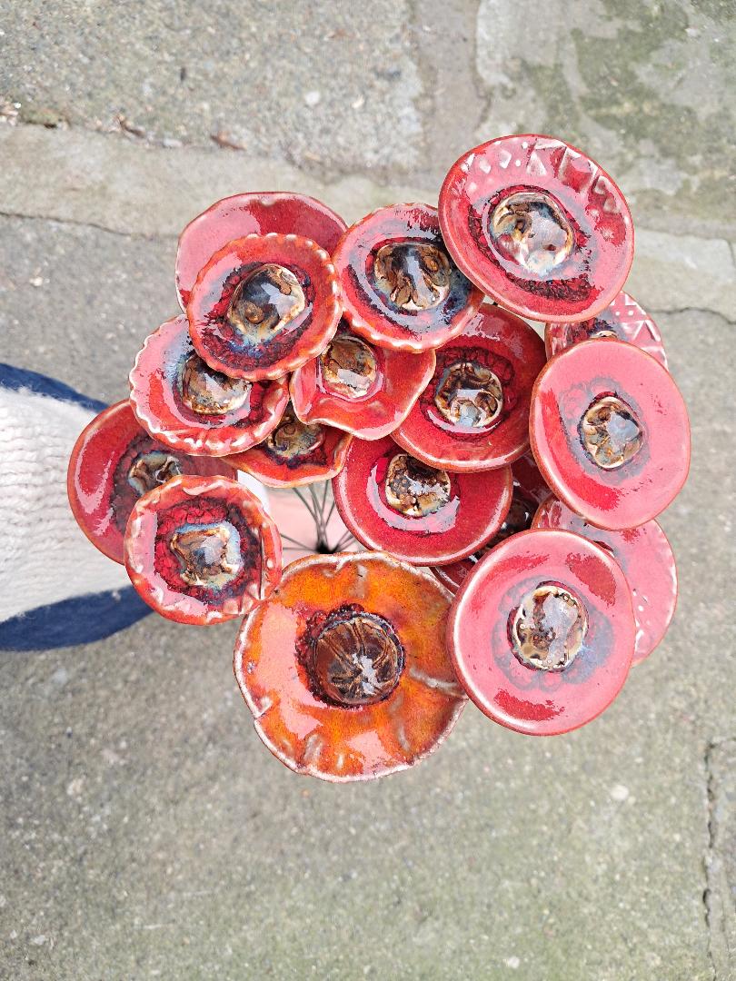 ceramic flower m