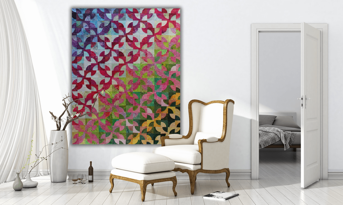 Art Quilt - Salut Printemps!